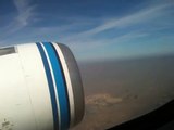 Kuwait Airways Kuwait City to Cairo - Cairo approach and land.