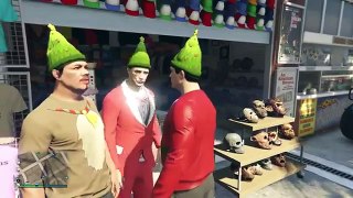 GTA 5 Next Gen Funny Moments Ep  54 Christmas DLC, Present Trolling, Santa Delirious