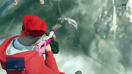 GTA 5 Online Funny Moments Ep  14 Delirious Christmas, North Yankton Glitch