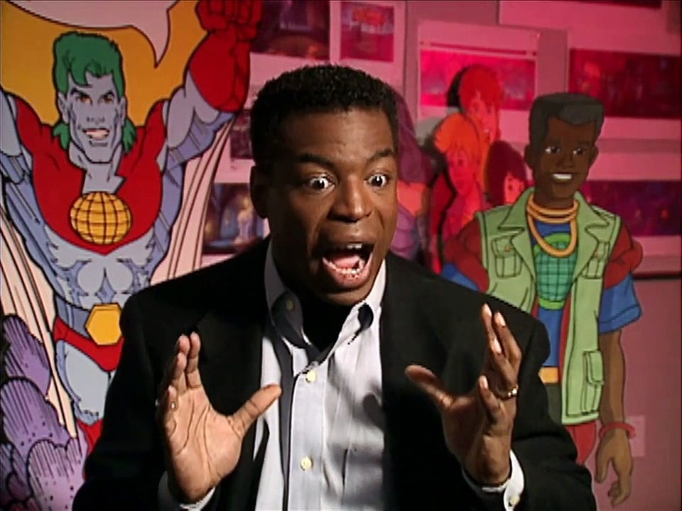 LeVar Burton (Kwame) Behind the Scenes of Captain Planet