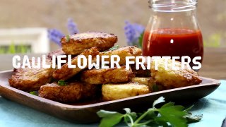 Vegetarian Recipes   How to Make Cauliflower Fritters