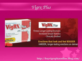 Buy Vigrx Plus Online