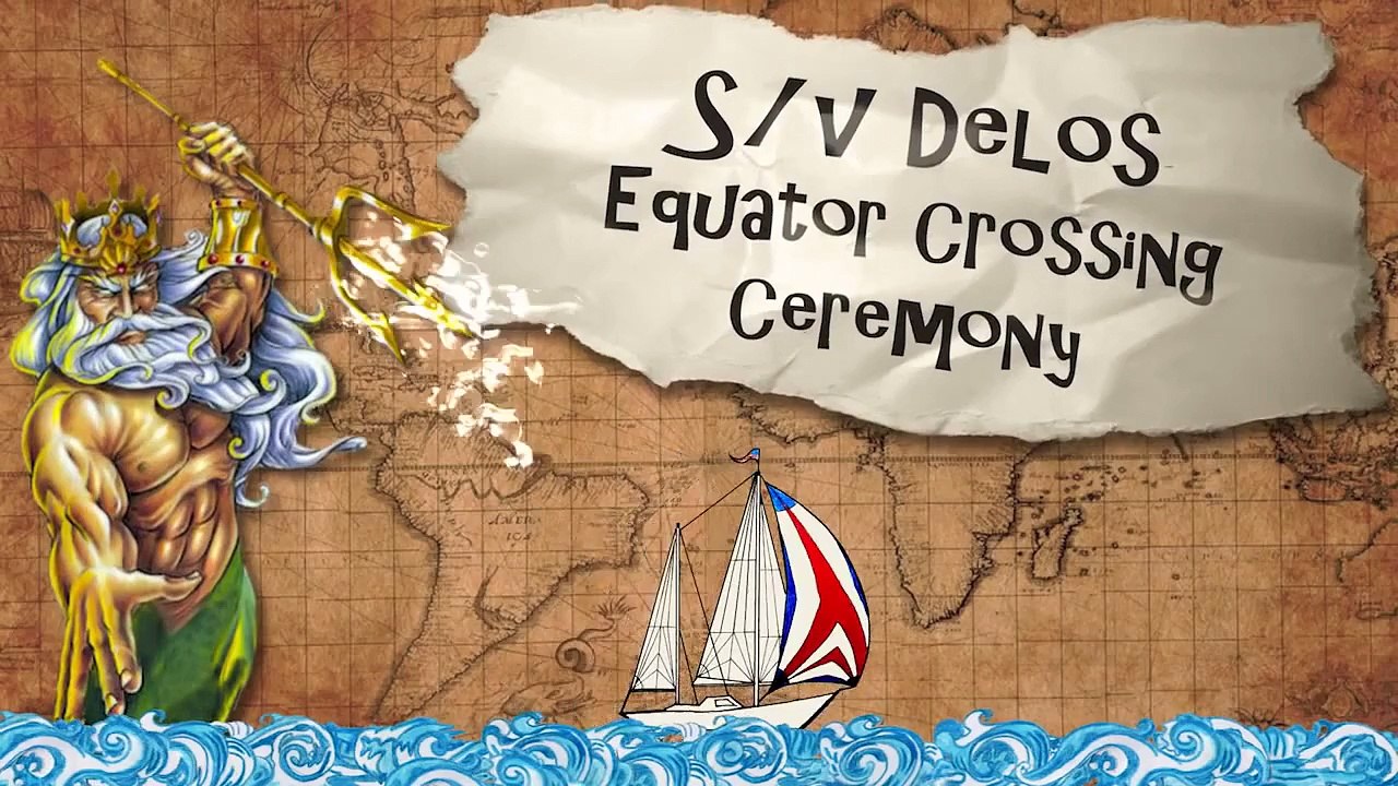 36. S-V Delos- Equator Crossing Ceremony