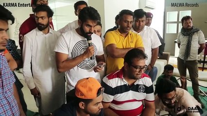 NINJA __ Making of AADAT Song 2015 __ Full HD __ MALWA RECORDS