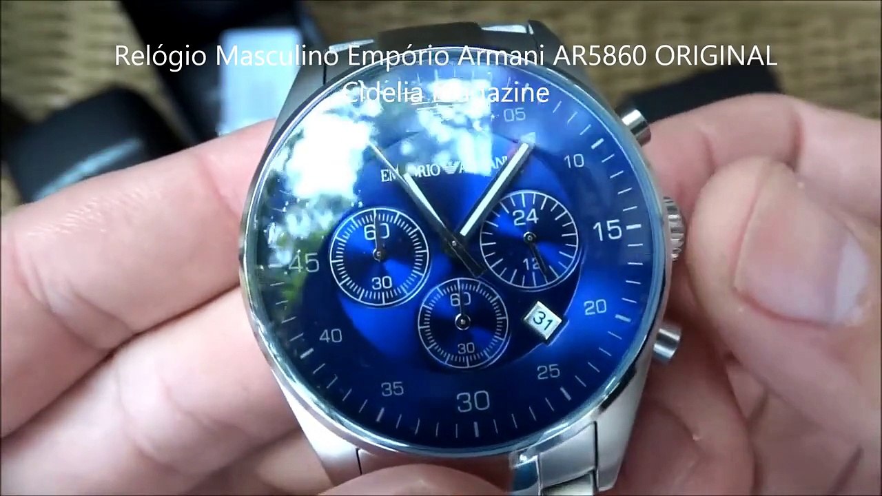 Relógio Empório Armani AR5860 Original - Cidelia Magazine