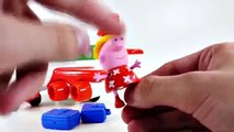 Peppa Pigs Jumbo Jet Flying Adventure Play Doh Hello Kitty Muddy Puddle Kids Toys
