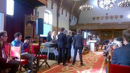 Debatwedstrijd Kleine Prinsjesdag 2015 Stedelijk Gymnasium Den Bosch