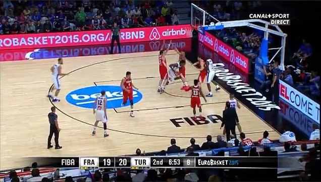 Replay France-Turquie (8e de finale Eurobasket 2015)