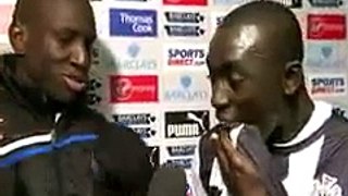 Demba Cisse and Demba Ba interview