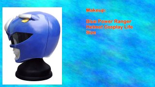 Blue Power Ranger Helmet Cosplay Life Size