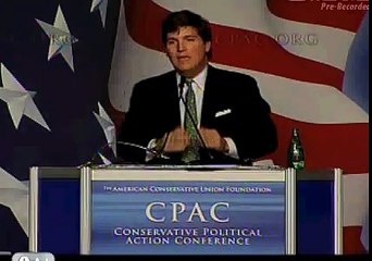 CPAC: Tucker Carlson Tries to Defend the New York Times, Gets Booed [RightWingWatch.org]