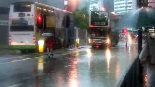 Black Rainstorm Warning, Hong Kong