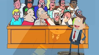 Hal and Bob Episode 8: Jury Duty - W/ REAL ANIMATION!