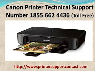 1-855-662-4436 - Canon Printer Tech Support Number