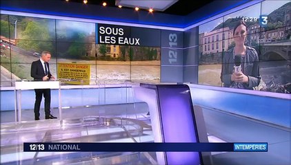 Intempéries dans l'Hérault : la ville de Lodève paralysée