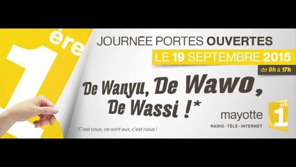 BANDE ANNONCE DE LA JOURNEE PORTES OUVERTES DU 19 SEPTEMBRE 2015 A MAYOTTE 1ERE