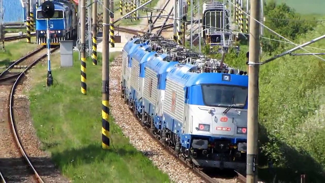 testy Škody 109e ČD 380 8.5.2010