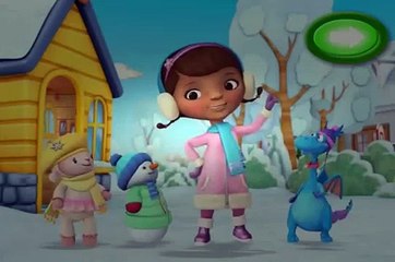 Doc McStuffins  Snowman Roll-Up - Game Video For Kids Children - english episodes !!! NEW !!!