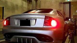 Maserati GranSport exhaust modoification comparison on StartUp (Outside the car)