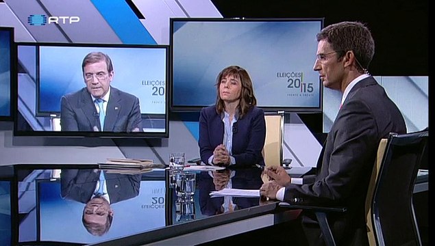 Debate: Catarina Martins e Pedro Passos Coelho