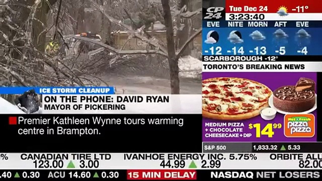 Breaking Update: Toronto Ice Storm Update [environment canada just issued a weather statement]
