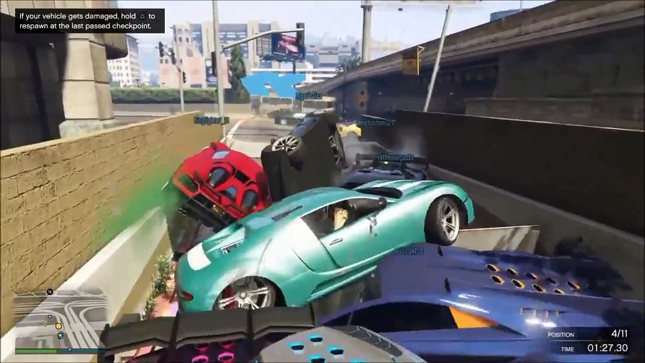 CRAZY WINDMILL RACE! (GTA 5 Funny Moments)