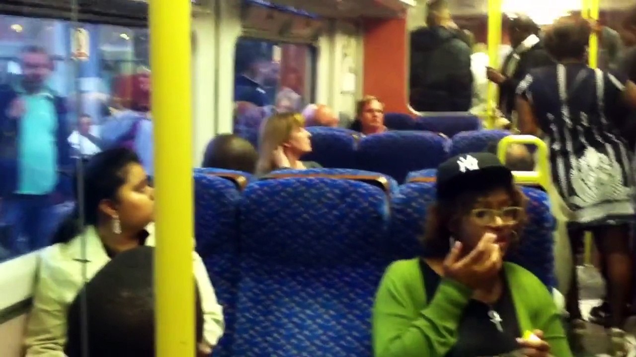 London Train Fight