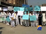 Waziristan Sportsmen Protest -Geo Reports-14 Sep 2015