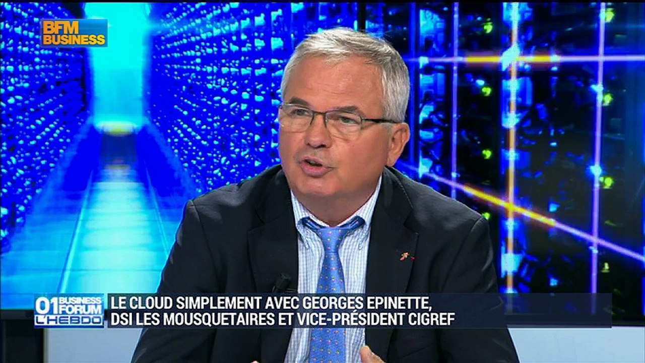 Le cloud simplement : Georges Epinette, vice président du CIGREF