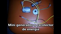 mini generador o recolector de energía grupos de energia nikola tesla