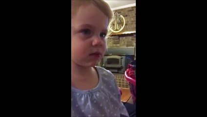 Two Year Old Little Girl Cries When Told She Doesn't Have a Boyfriend