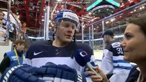 Interview with finnish hockey player.