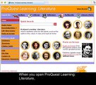 ProQuest Learning Literature Video Tutorial