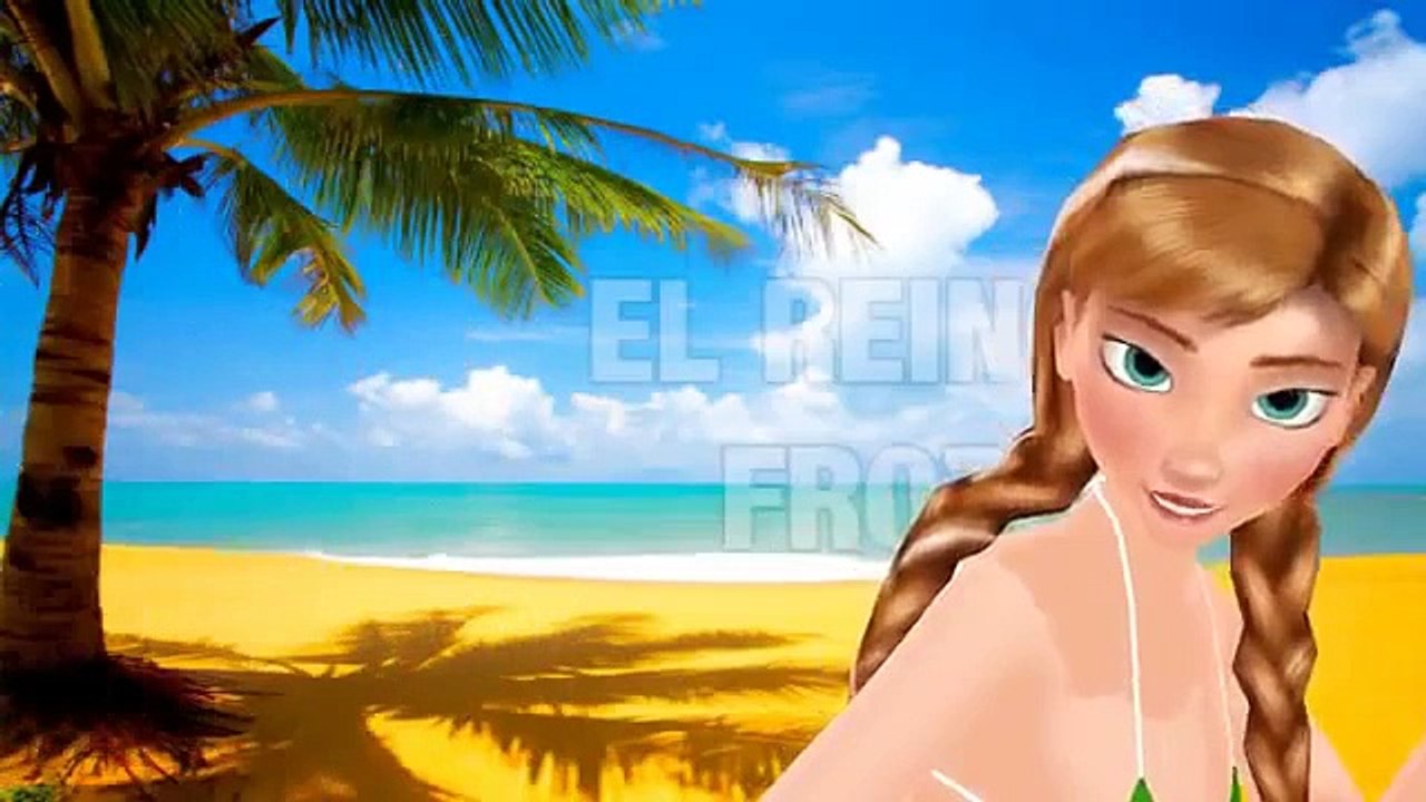Elsa y Ana de Frozen en Biquini DaDaDa [Frozen]...