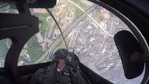 Pride of Pakistan JF-17 Thunder performing aerobatics at Paris Air Show 2015