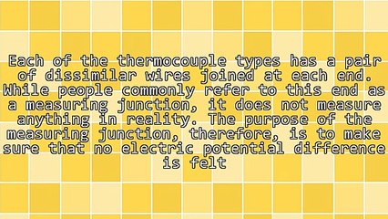 Reviewing The Fundamentals Of Thermocouple Types