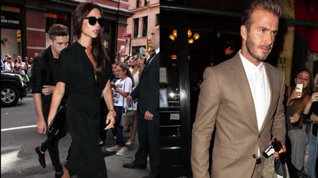 The Beckhams Hit Balthazar After Standout NYFW Runway Show