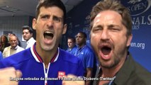 'This is Sparta!' Djokovic comemora título do US Open com grito ao lado de ator