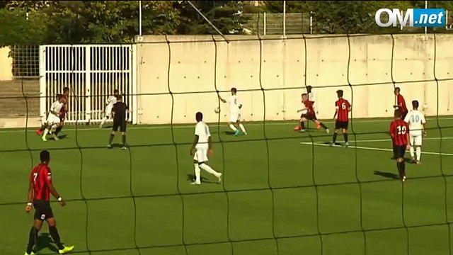 U17 National - OM 5-1 Nice : le but de Mathieu Buech (29e)