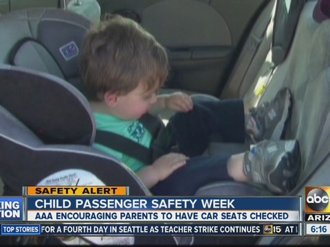 Child Passenger Safety Week: How to keep your child safe in car seat