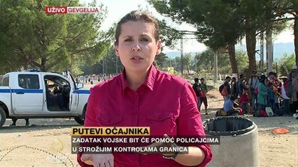 Smilevska o dolasku izbjeglica u Đevđeliju