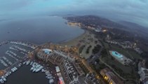 Crash Drone golfe de saint tropez