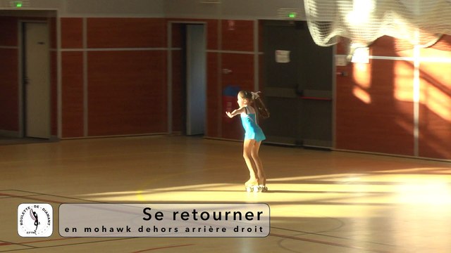 ARTISTIQUE - EFPA - ROULETTE DE DIAMANT - EN PATINS - PATINEUR A NOTER