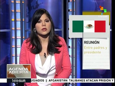 México: Peña Nieto se reunirá con padres y madres de Ayotzinapa