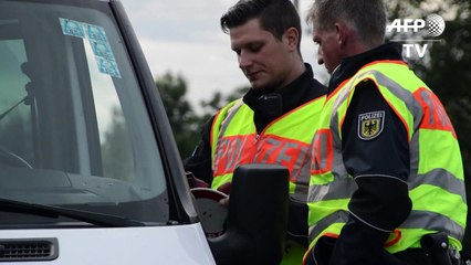 Alemania restablece los controles fronterizos