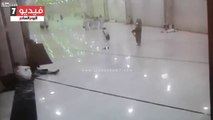 CCTV footage of Crane Tragedy in Masjid al-Haram (Inside View)