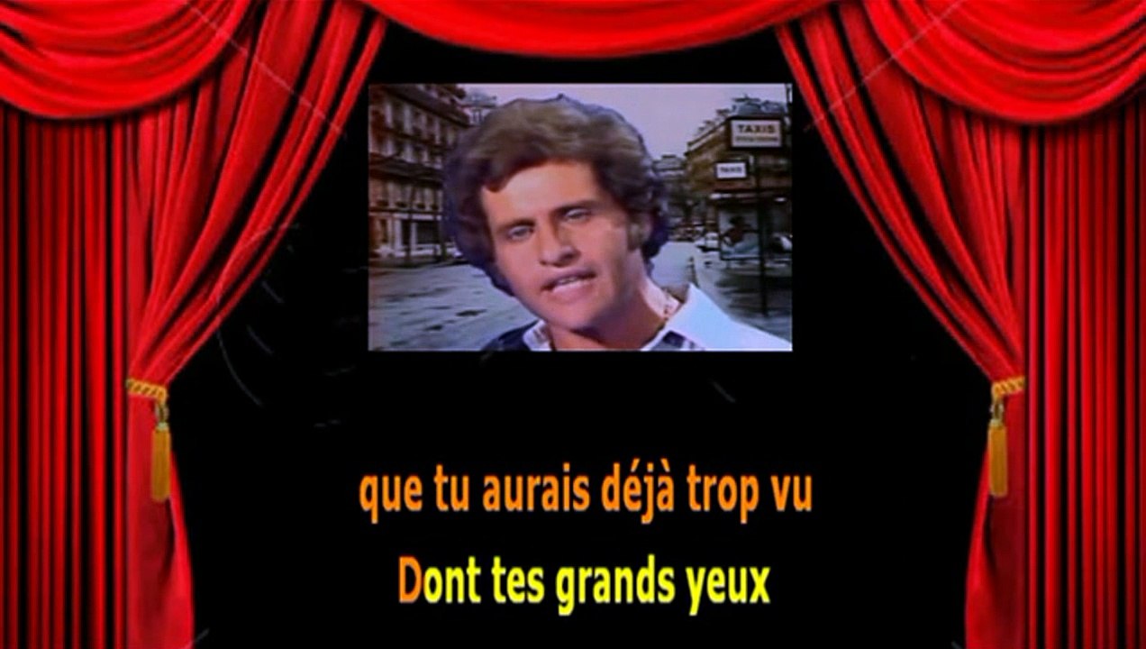 Karaoké Joe Dassin - Et l'amour s'en va