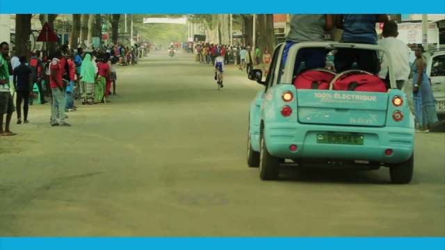 Jeux Africains: Les voitures électriques Bluecongo, sur les épreuves cyclistes