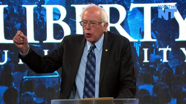 Bernie Sanders Explains His Rational For Speaking At Liberty University