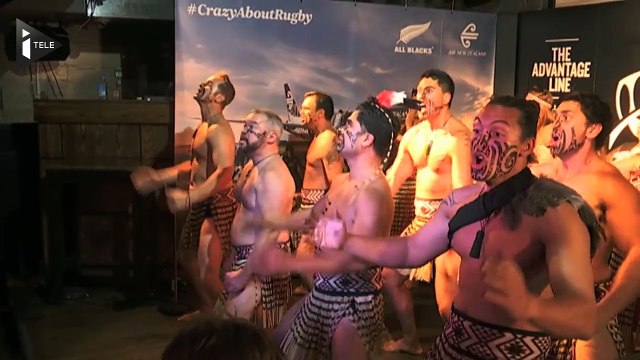 A Londres, les All Blacks soutenus par leurs supporters